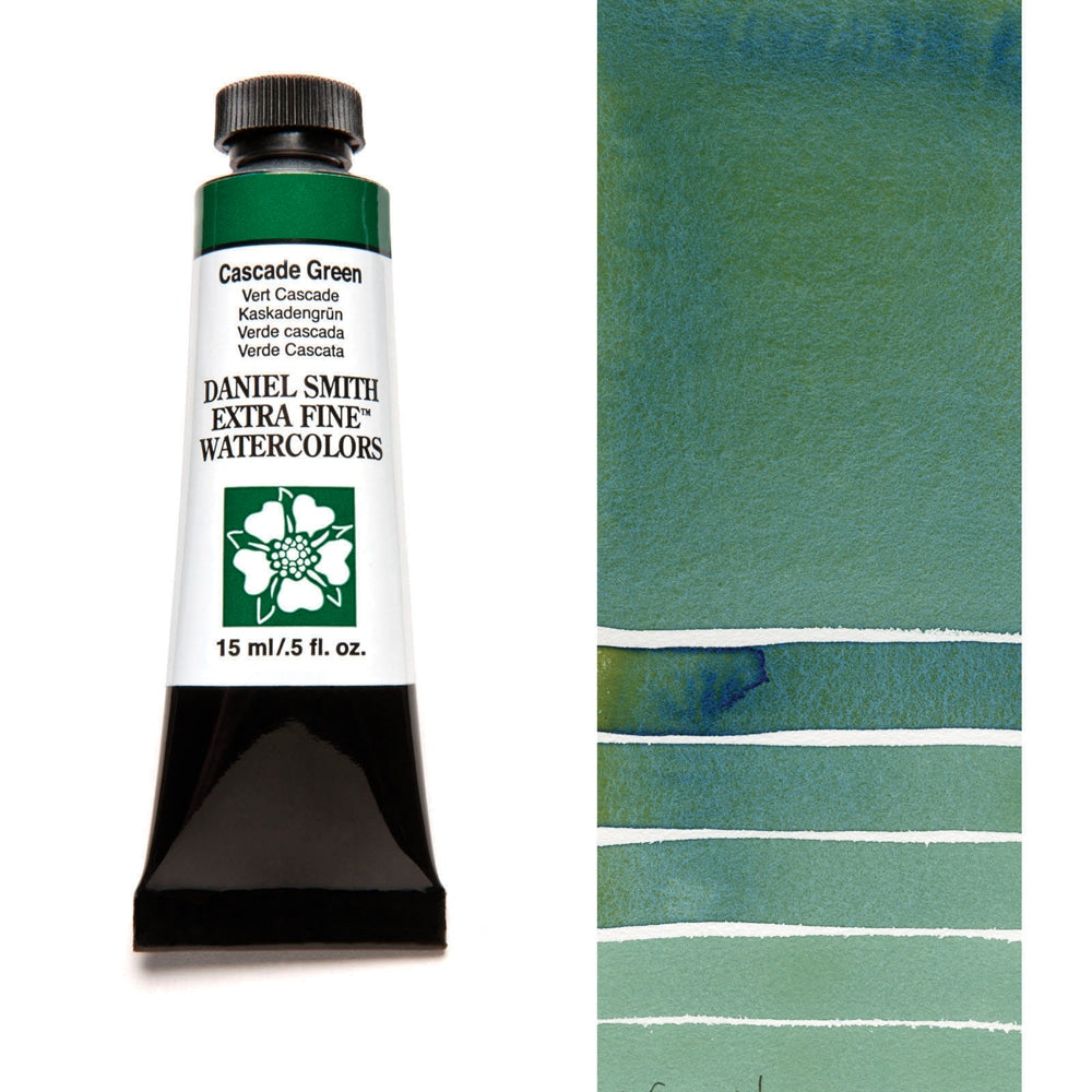AQUARELA DANIEL SMITH 05ml EXTRA FINE Cascade Green 142
