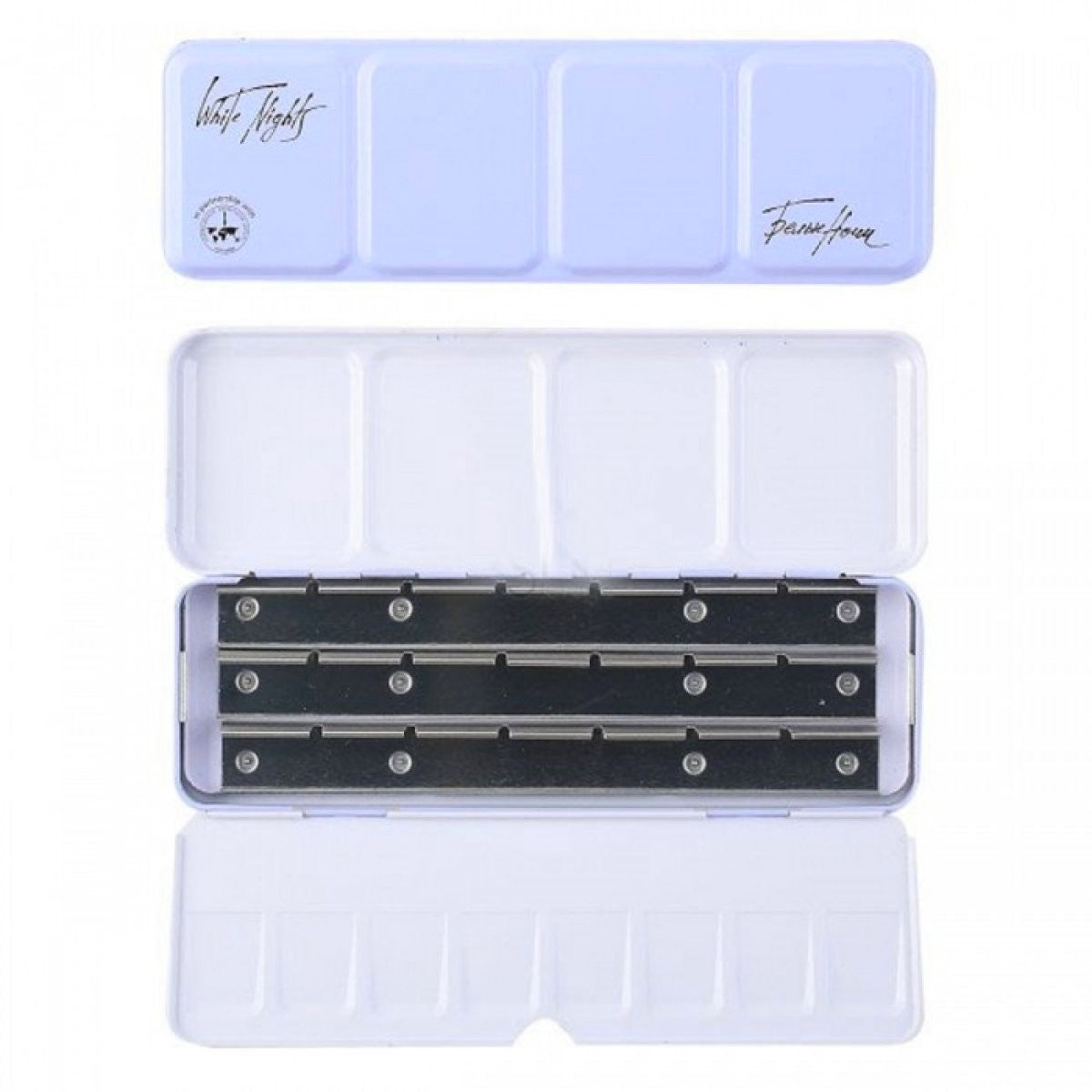 ESTOJO AQUARELA WHITE NIGHTS VAZIO 21 FULL PANS METAL