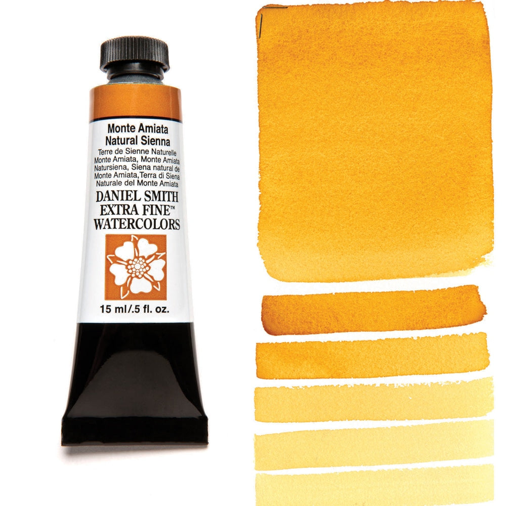 AQUARELA DANIEL SMITH 05ml EXTRA FINE Monte Amiata Natural Sienna 056