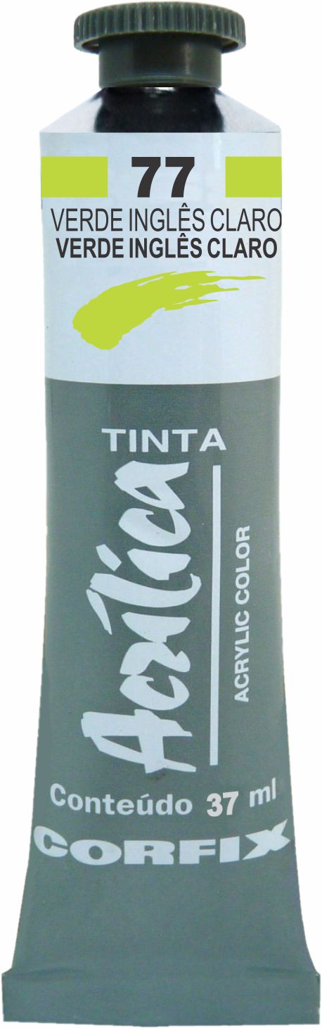 ACRILICA CORFIX 37ML 77 VERDE INGLES CLARO