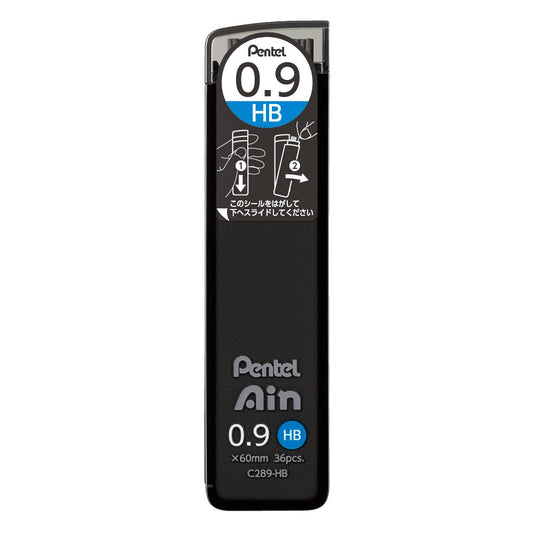 GRAFITE PENTEL AIN 0,9MM HB 36 MINAS