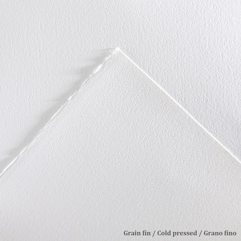 PAPEL CANSON AQUARELLE GR FINA 50X70 300G/M2 60%COTTON