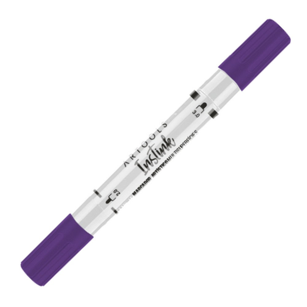 MARCADOR ARTOOLS INSTINK ACRILICO ROXO PONTA DUPLA R835