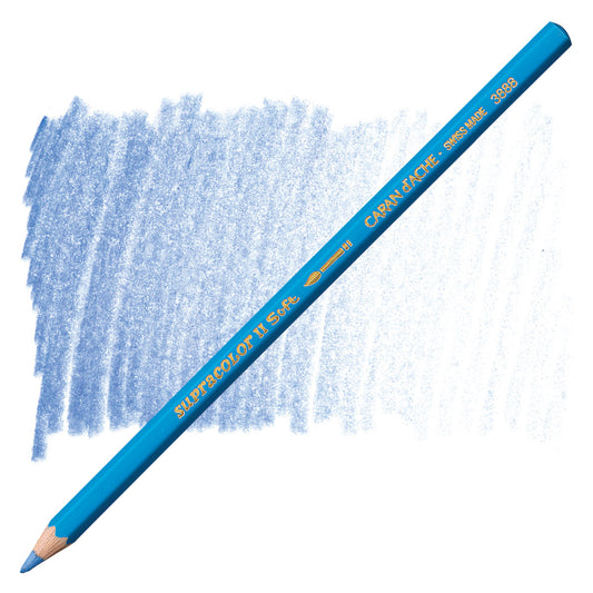 LAPIS AQUARELAVEL CARAN D´ACHE SUPRACOLOR 141 SKY BLUE 3888141
