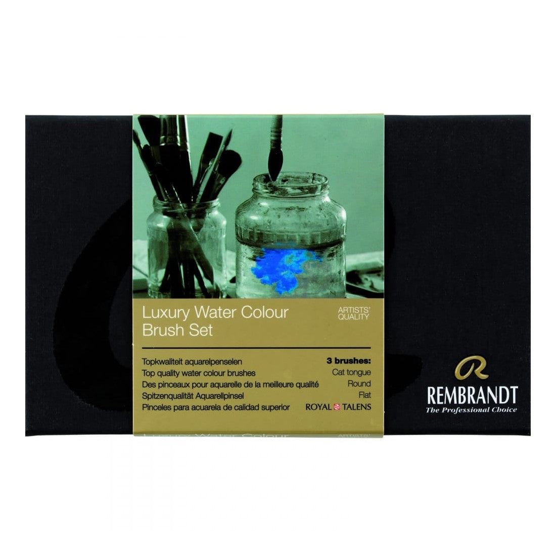 ESTOJO PINCEIS TALENS REMBRANDT LUXURY WATER COLOUR SET