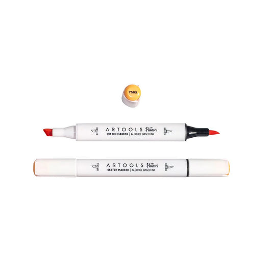 MARCADOR ARTOOLS PICTOM PONTA DUPLA APRICOT (Y505)