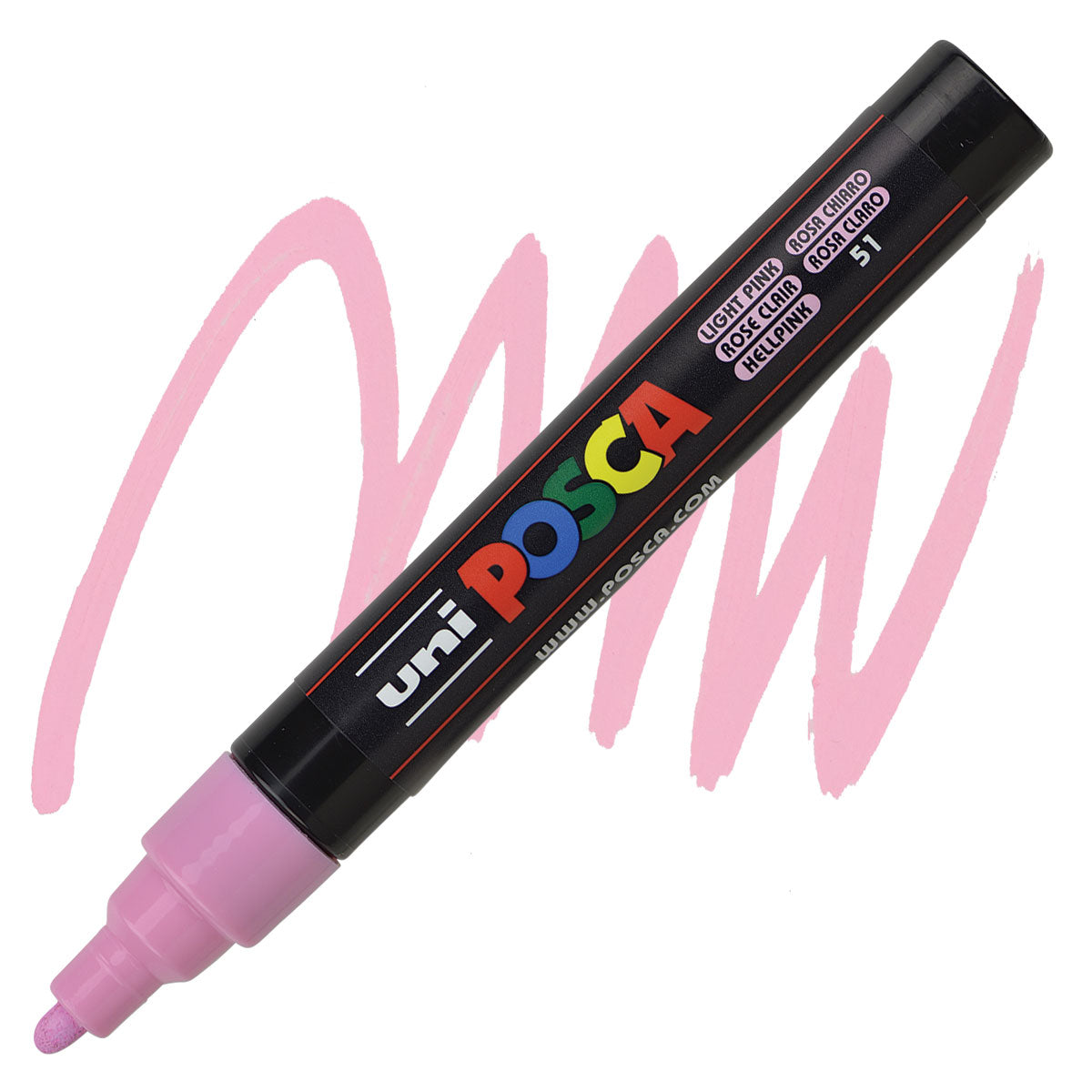 CANETA POSCA PC-5M 51 ROSA CLARO