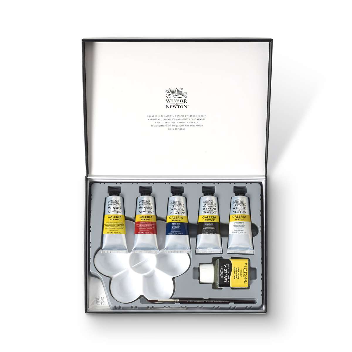 ESTOJO ACRILICA WINSOR NEWTON GALERIA C/ 10 PCS 2190601