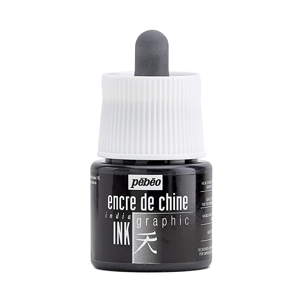 TINTA NANKIM PEBEO PRETA 045ml