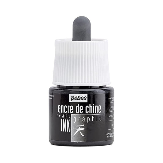 TINTA NANKIM PEBEO PRETA 045ml