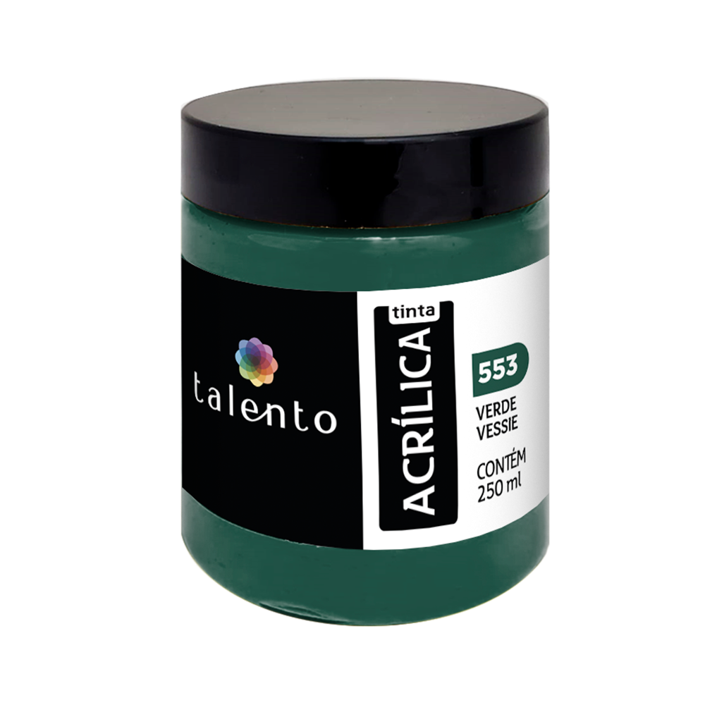 ACRILICA TALENTO 250ML 553 VERDE VESSIE