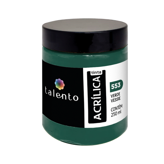 ACRILICA TALENTO 250ML 553 VERDE VESSIE