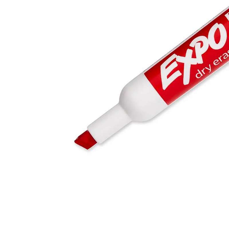 MARCADOR QUADRO BRANCO SHARPIE EXPO TANK VERMELHO CHISEL