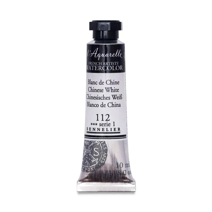 AQUARELA SENNELIER L'AQUARELLE 112 CHINESE WHITE 10ml S1