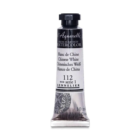 AQUARELA SENNELIER L'AQUARELLE 112 CHINESE WHITE 10ml S1
