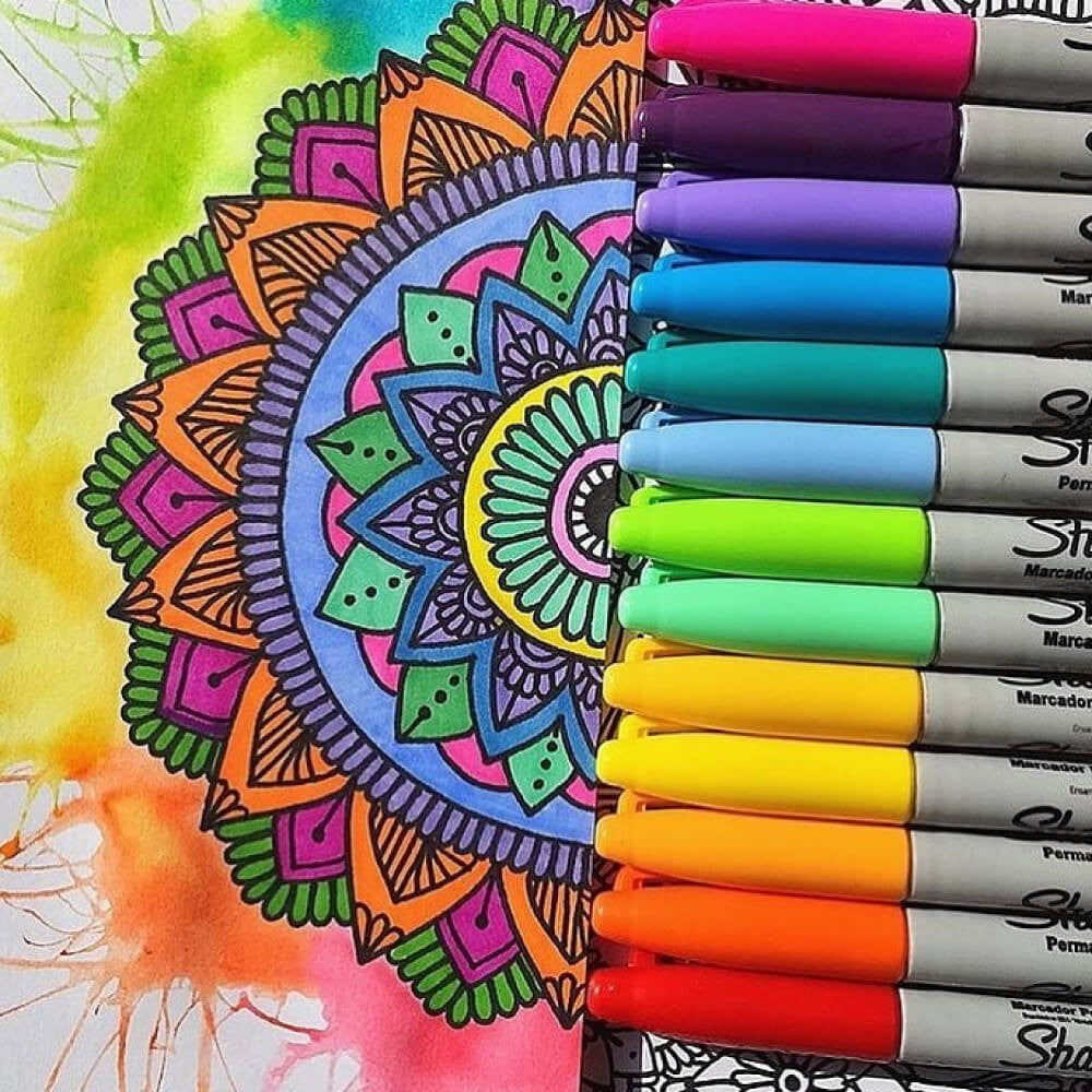 CANETA SHARPIE FINE 12 CORES ESPECIAL EDITION 1909896