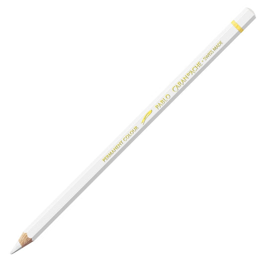 LAPIS COR CARAN D´ACHE PABLO 001 WHITE 666001