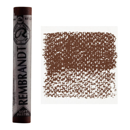PASTEL SECO SOFT TALENS REMBRANDT 411.3 BURNT SIENNA