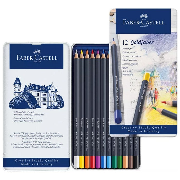 LAPIS COR FABER CASTELL GOLDFABER 12 CORES 114712