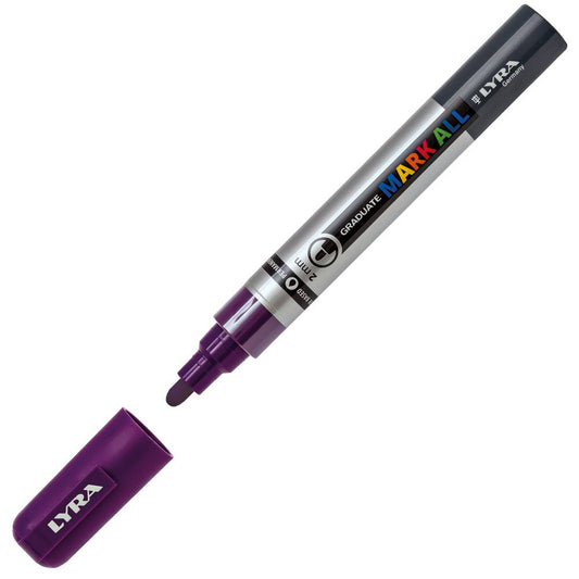 MARCADOR LYRA GRADUATE MARK ALL VIOLETA PONTA 2MM
