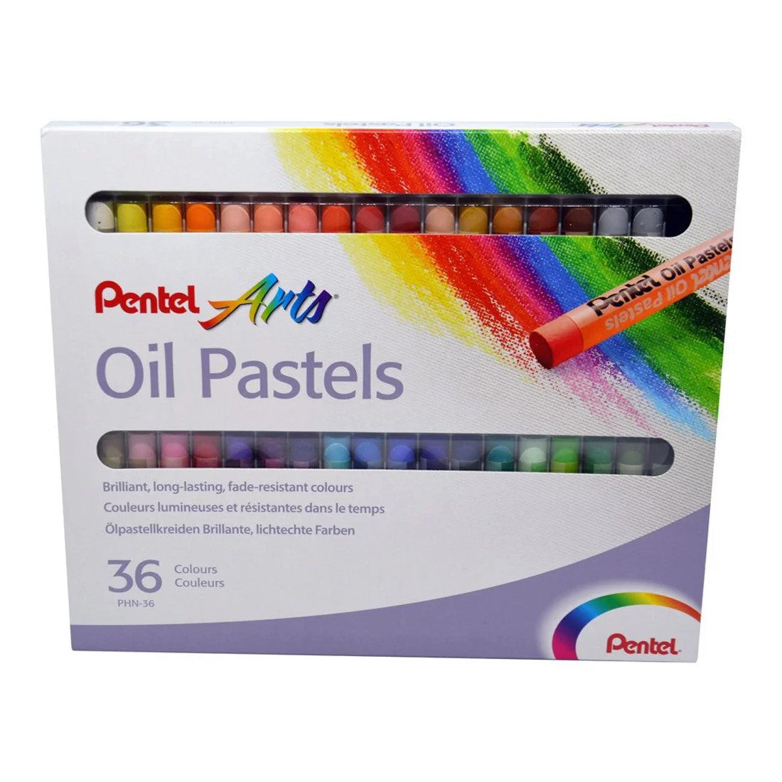 PASTEL OLEOSO PENTEL 36 CORES
