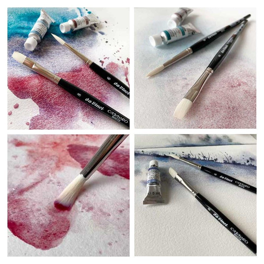 ESTOJO PINCEL DA VINCI CASANEO P/ TINTA GRANULADA 6 e 8