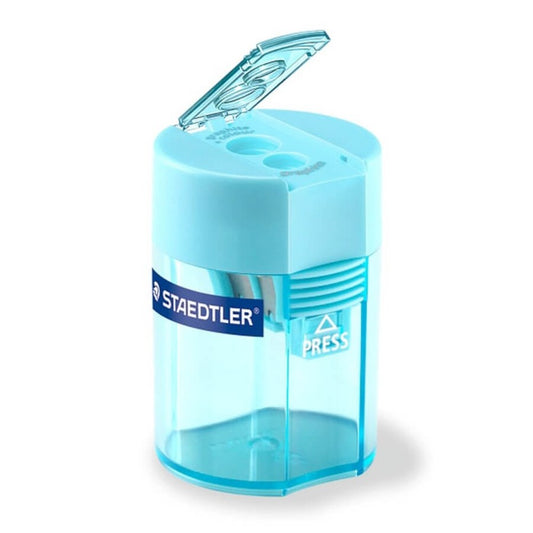 APONTADOR DUPLO STAEDTLER C/ DEPOSITO AZUL 512006-37