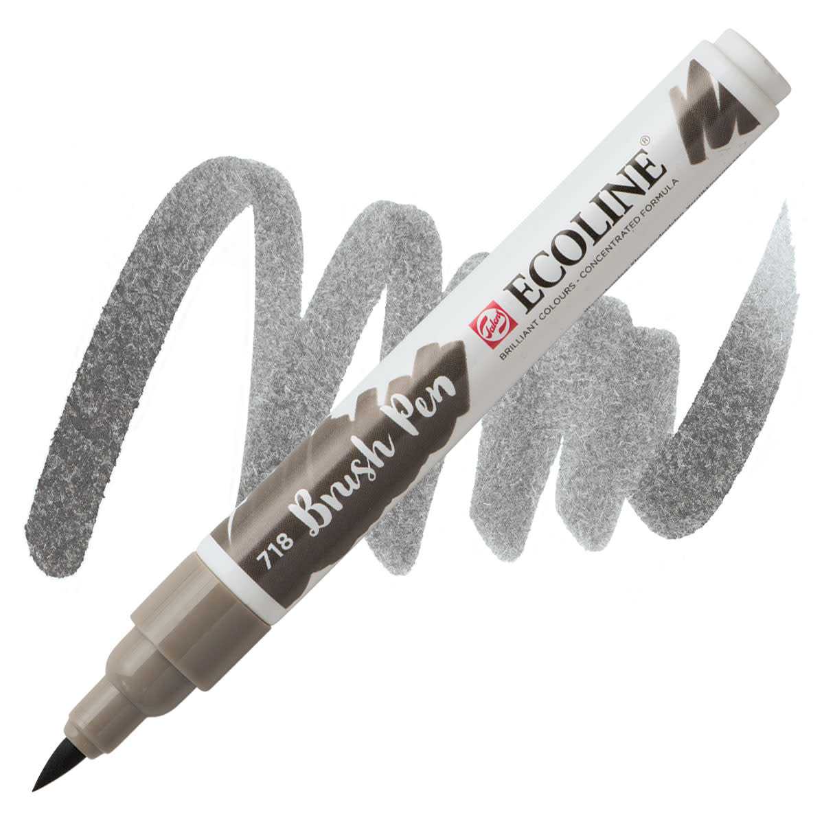 ECOLINE BRUSH PEN 718 WARM GREY