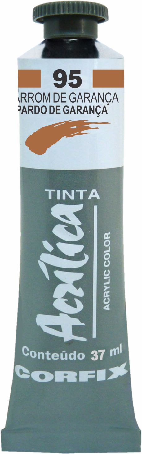 ACRILICA CORFIX 37ML 95 MARROM DE GARANCA