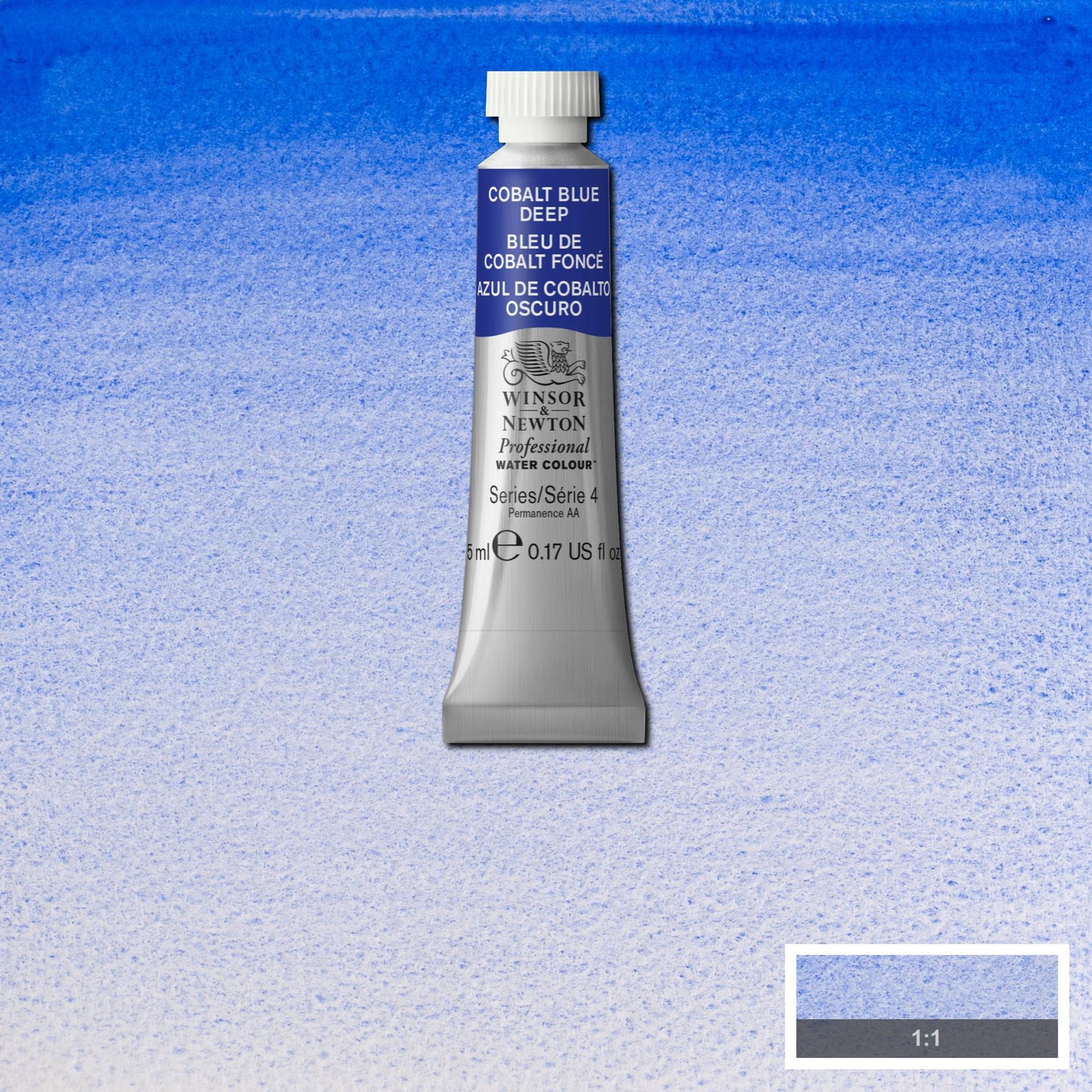 AQUARELA WINSOR NEWTON ARTISTS 5ml 180 COBALT BLUE DEEP S4