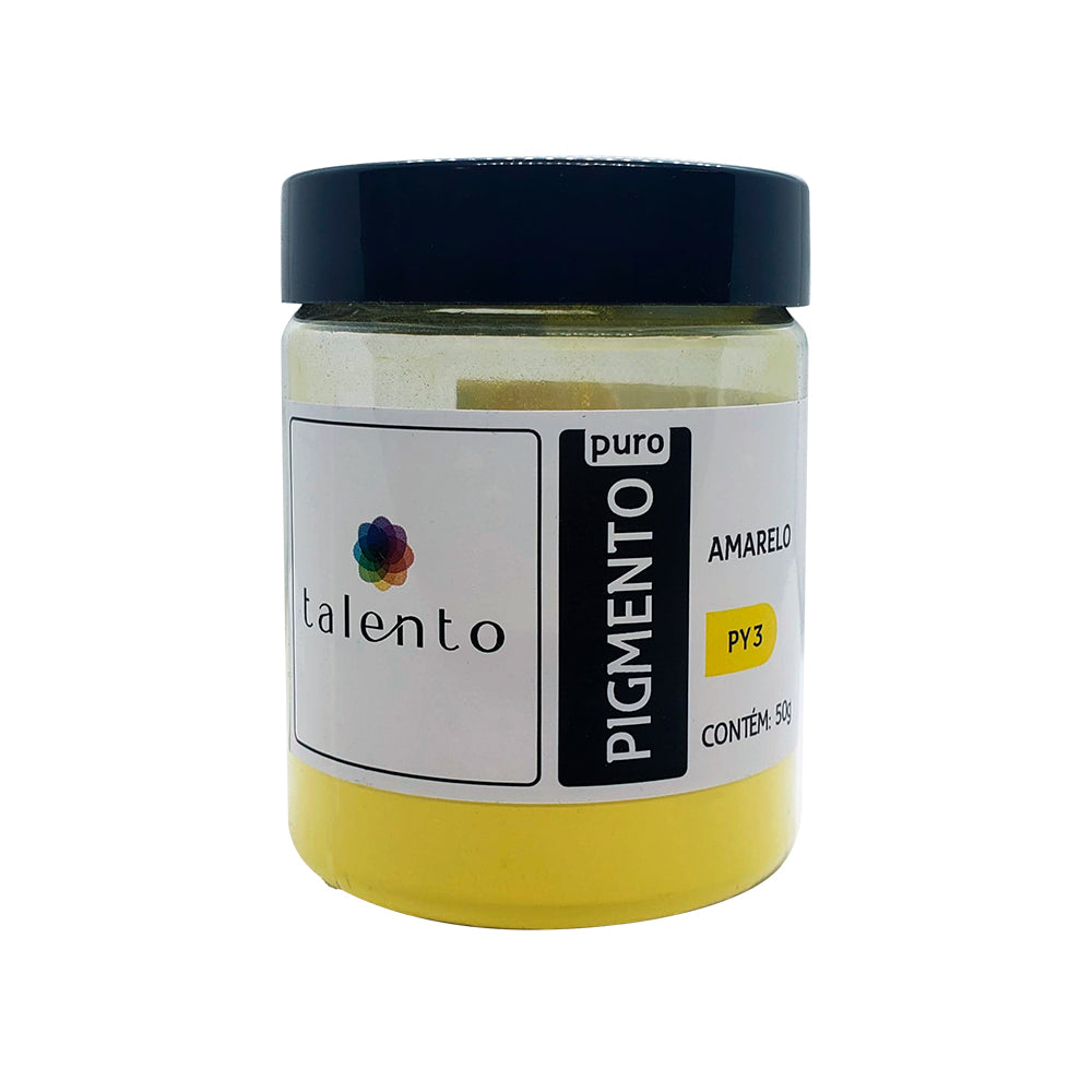 PIGMENTO PURO TALENTO PY3 AMARELO 50G