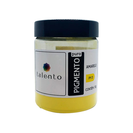 PIGMENTO PURO TALENTO PY3 AMARELO 50G