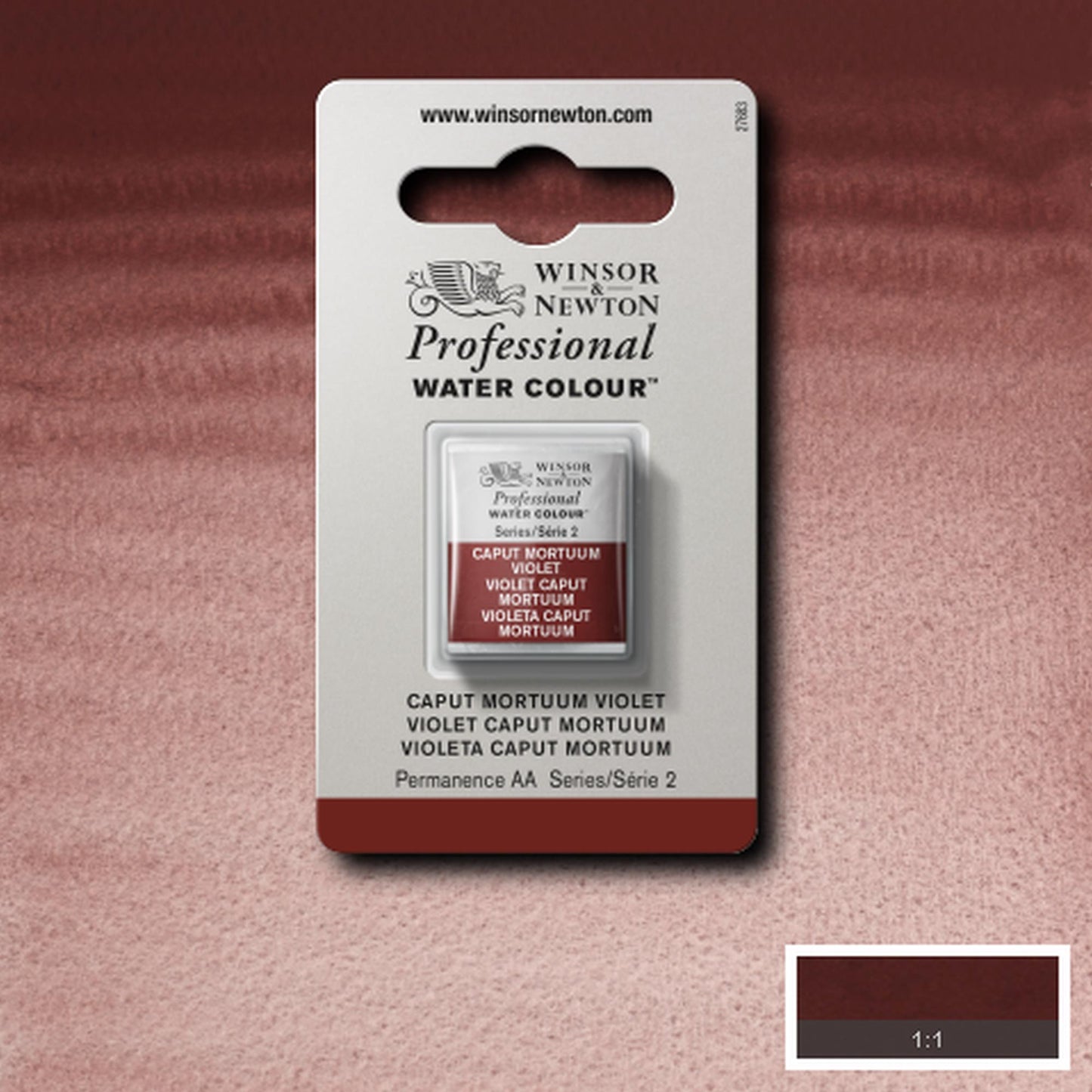 AQUARELA WINSOR NEWTON ARTISTS H PAN 125 CAPUT M VIOLET S2