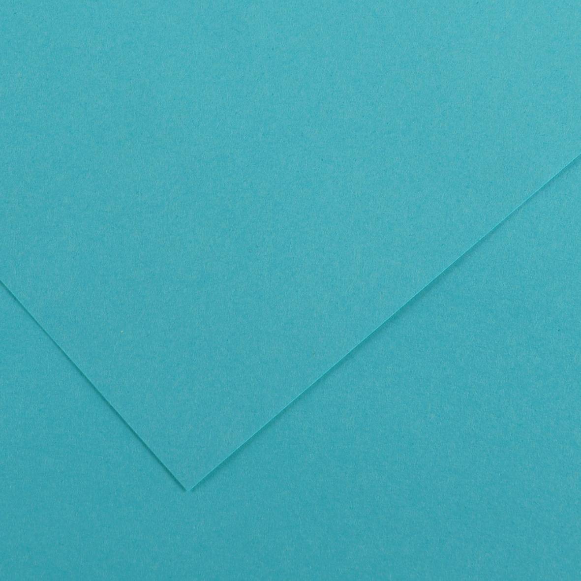 PAPEL CANSON IRIS VIVALDI 120G/M2 50X65 AZUL TURQUESA