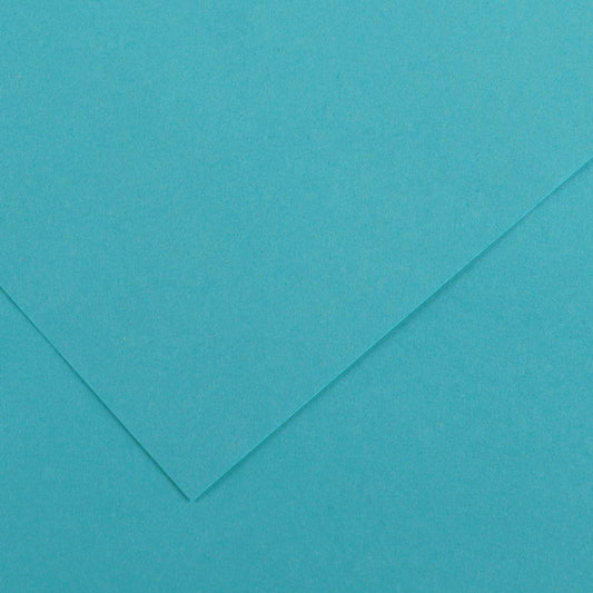 PAPEL CANSON IRIS VIVALDI 120G/M2 50X65 AZUL TURQUESA