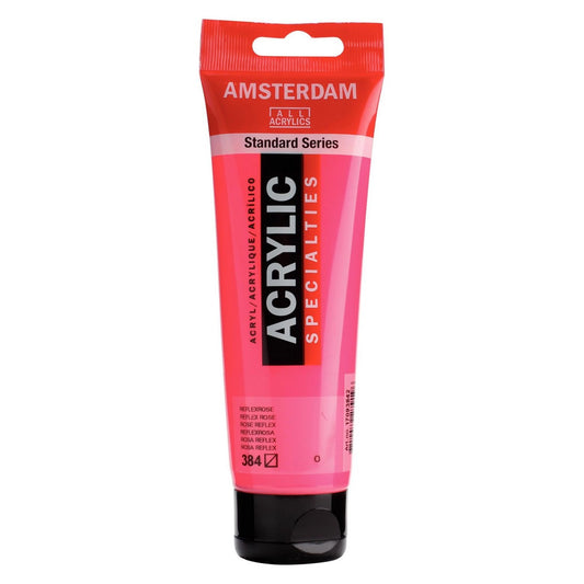ACRILICA TALENS AMSTERDAM 120ml 384 REFLEX ROSA