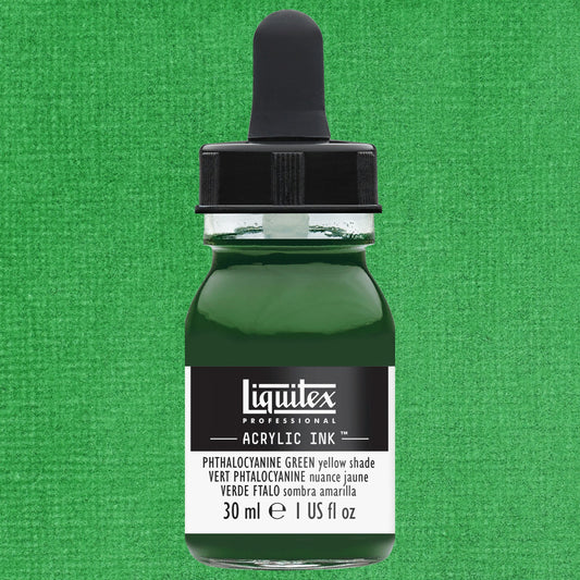 ACRILICA LIQUITEX INK! PROFESSIONAL 30ML 319 PHTHALO GREEN YELLOW SHADE