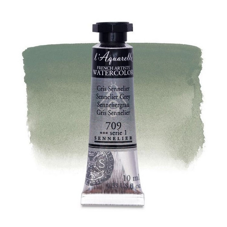 AQUARELA SENNELIER L'AQUARELLE 709 SENNELIER GREY 10ML S1