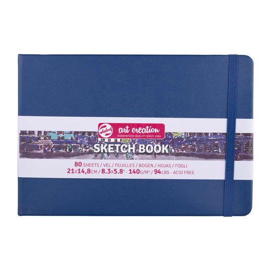 SKETCHBOOK TALENS NAVY BLUE 21X15 80FLS