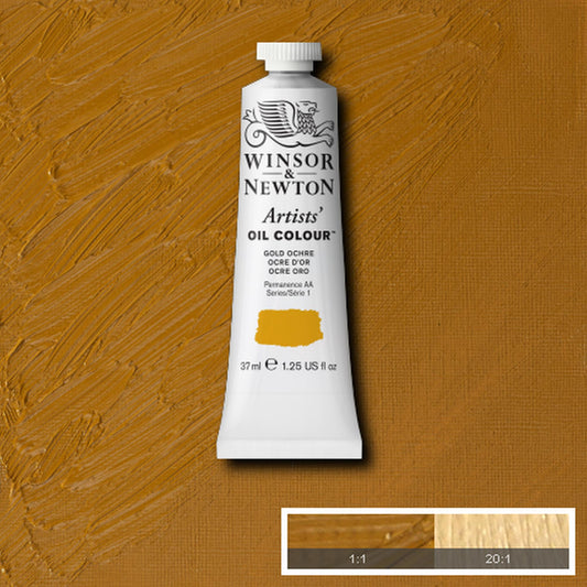 OLEO WINSOR NEWTON ARTISTS 037ML 285 GOLD OCHRE S1