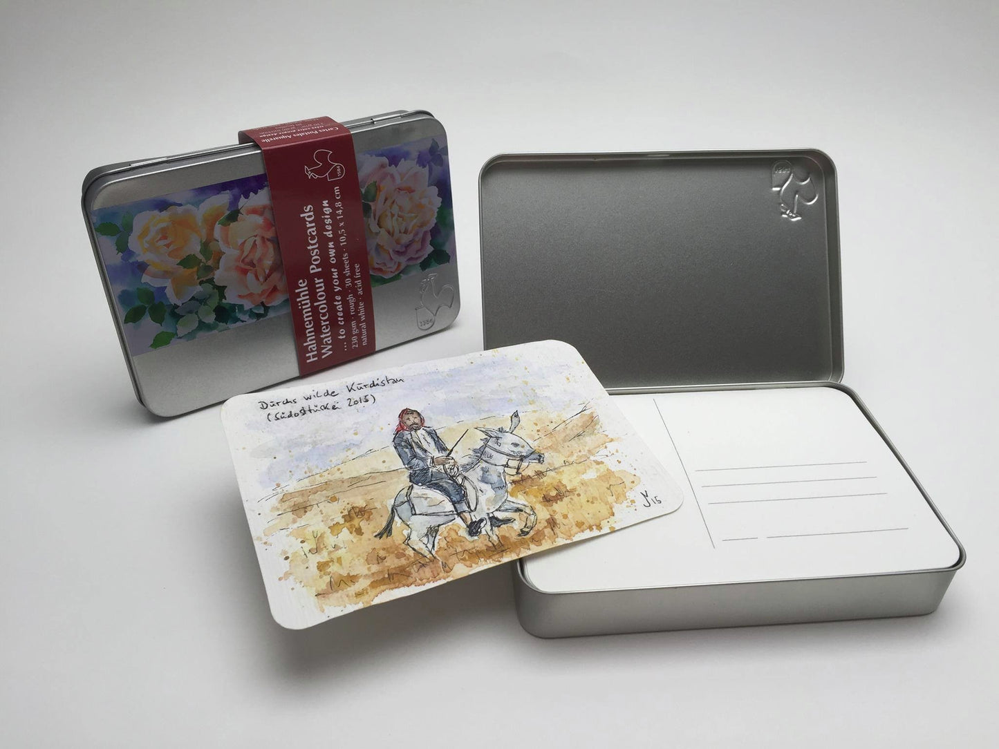 BLOCO HAHNEMUHLE POSTCARD WATERCOLOUR COLD P 10,5x14,8 30FL