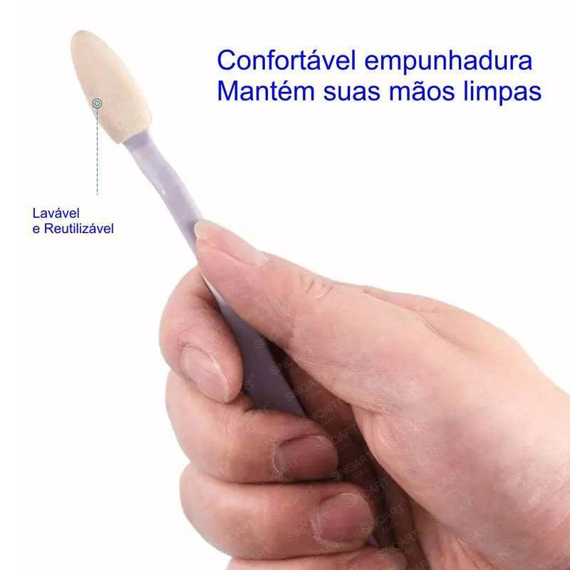 KIT ESPATULA PLASTICA C/ ESPONJA SINOART A250