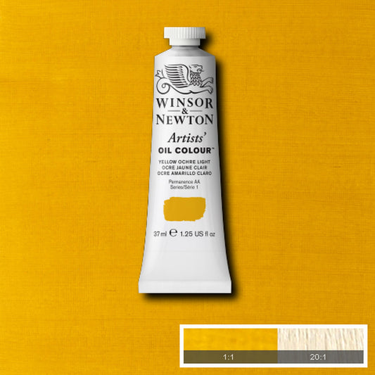 OLEO WINSOR NEWTON ARTISTS 037ML 745 YELLOW OCHRE LIGHT S1