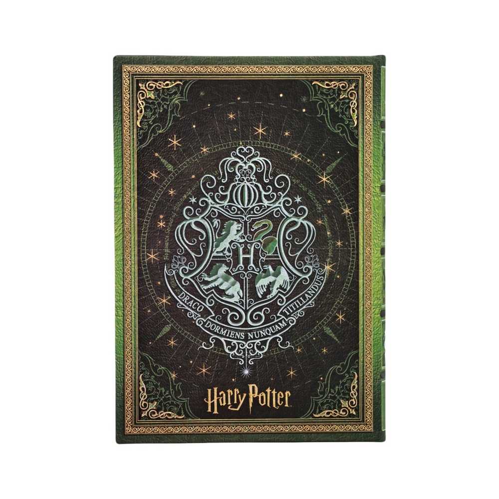 PAPERBLANKS HARRY POTTER SLYTHERIN JOURNAL MIDI PAUTADO PB6513-5