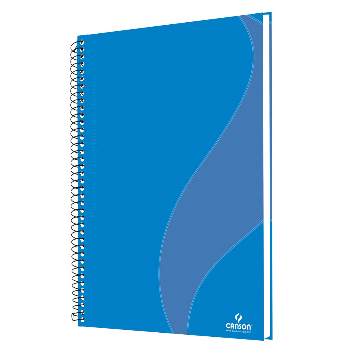 CADERNO CANSON ESCRITA A4 AZUL 80 FOLHAS PAUTA 90G/M