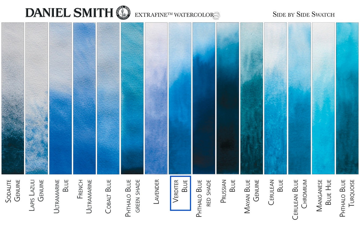AQUARELA DANIEL SMITH 05ml EXTRA FINE Verditer Blue 173