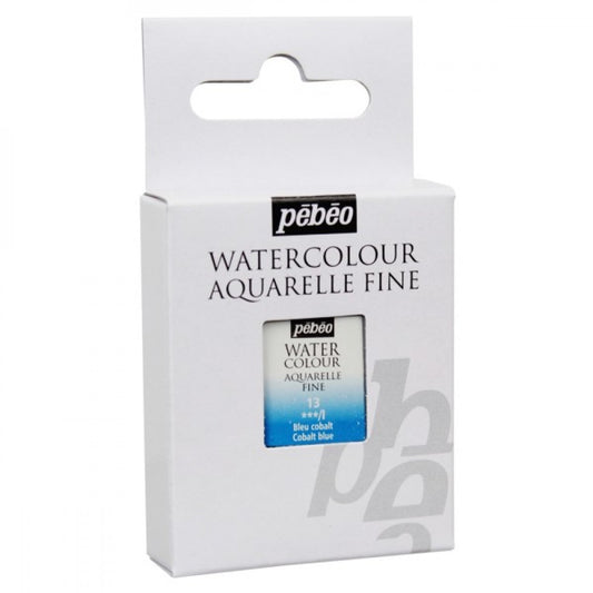 AQUARELA PEBEO HALF PAN 13 AZUL COBALTO