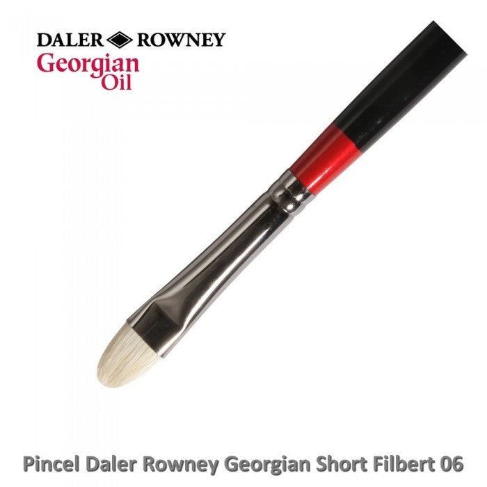 PINCEL DALER ROWNEY GEORGIAN SHORT FILBERT 06 G18