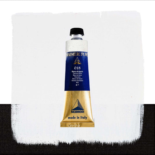 OLEO MAIMERI PURO 40ML 018 TITANIUM WHITE S1