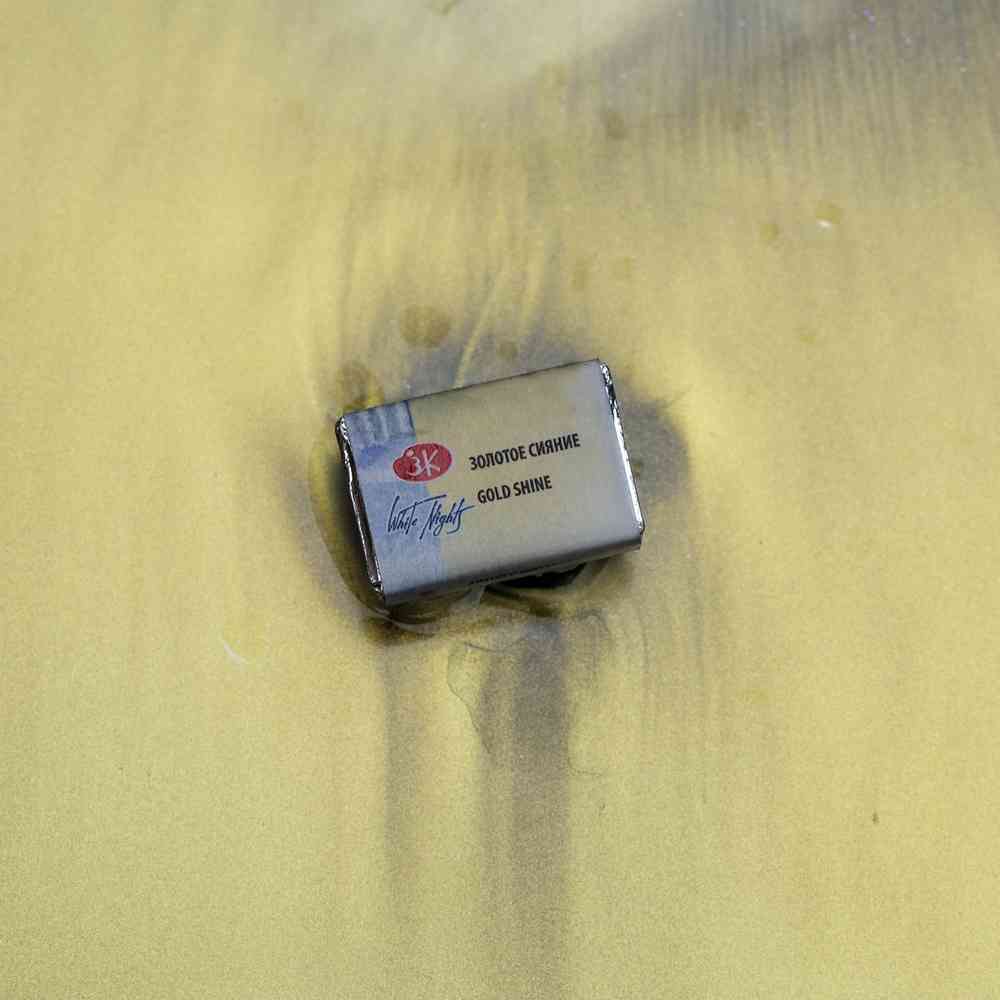 AQUARELA WHITE NIGHTS 998 CINTILANTE GOLD SHINE FULL PAN